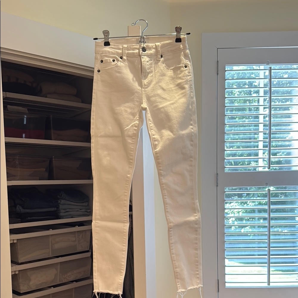 Pistola White Ankle Jeans